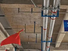 隰县管廊支架的安装方法